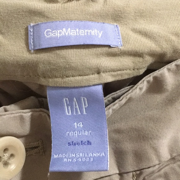 Gap maternity Stretch khaki pants - Picture 6 of 7